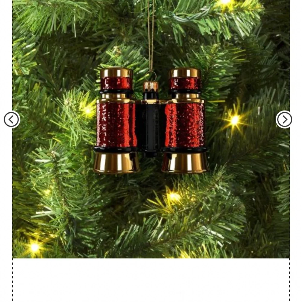 New Target Christmas Binoculars Ornament - Wondershop